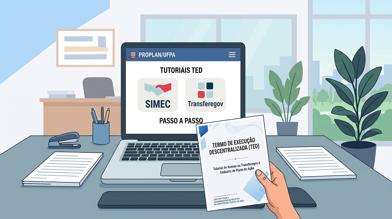 PROPLAN disponibiliza tutoriais para operacionalização dos sistemas SIMEC e Transferegov em processos de TED
